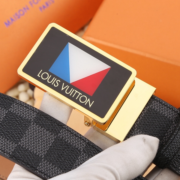 激安ルイヴィトンベルト素材ディテール